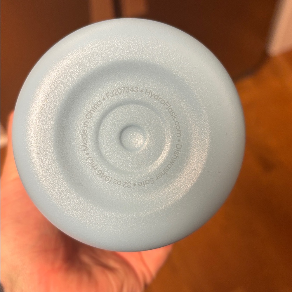 NWT HYDRO FLASK 32-Ounce Wide Mouth Water Bottle in LIMITED EDITION GEYSER BLUE - Picture 5 of 5